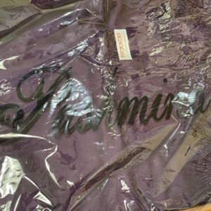 Pashmina  Cashmere Deep Purple- NEW in unopened original Packaging